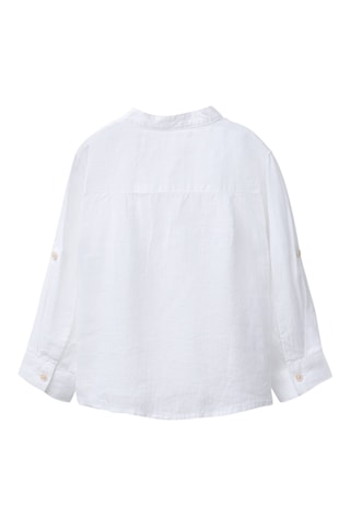 Chemise en lin - Blanc