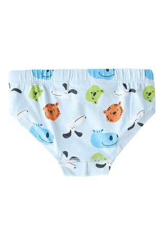 6 culottes - Blanc et vert