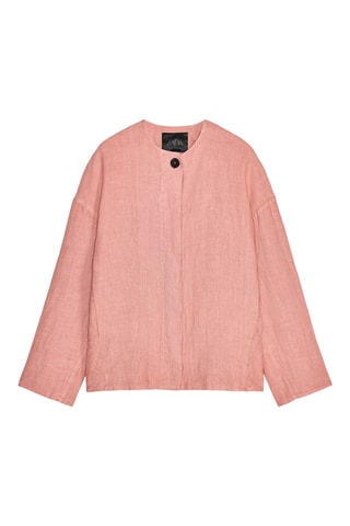 Veste en lin - Rose