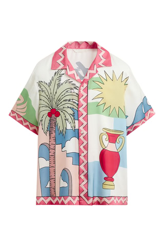 Chemise - Blanc et rose
