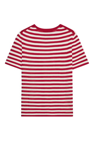 Pull - Blanc et rouge