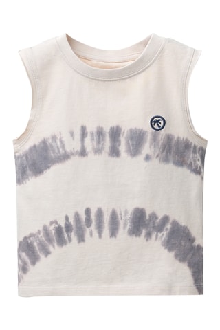 Débardeur tie and dye - Blanc