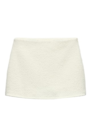 Jupe-short - Blanc