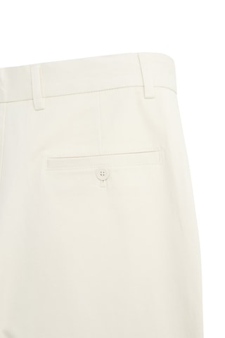 Chino en coton biologique - Ecru