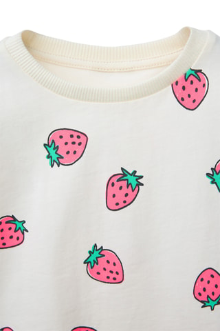 T-shirt et short - Ecru