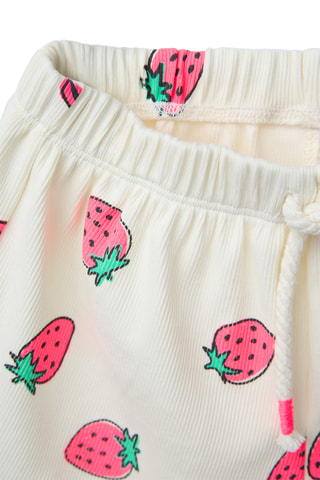 T-shirt et short - Ecru