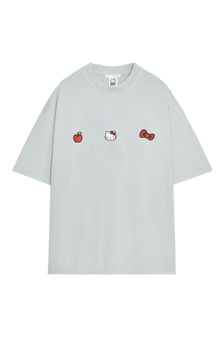 T-shirt Hello Kitty Sanrio - Gris