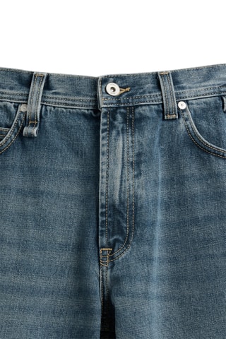 Short en jean - Bleu