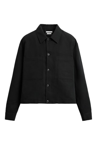 Chemise en lin - Noir