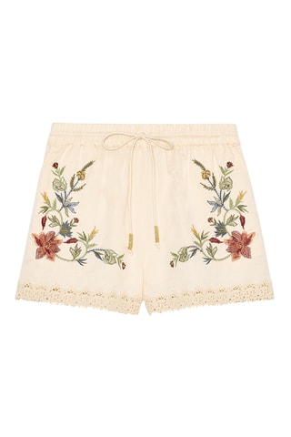 Short en lin - Ecru