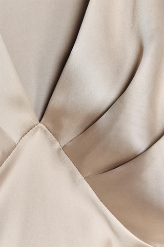Robe midi - Beige