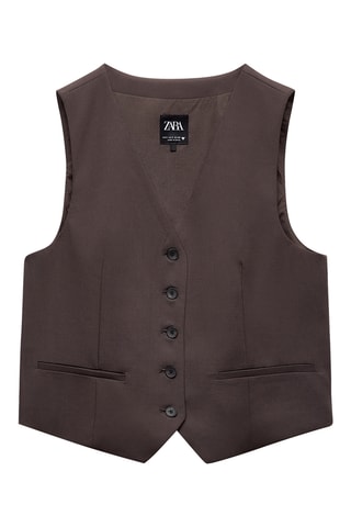 Gilet de costume - Marron