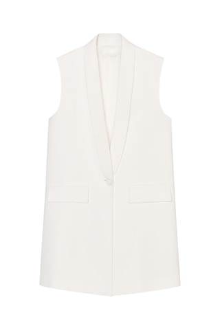 Veste sans manches - Blanc