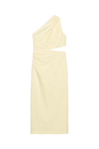 Robe asymétrique - Beige