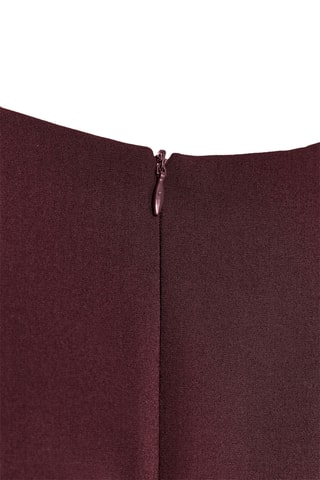 Robe midi - Marron