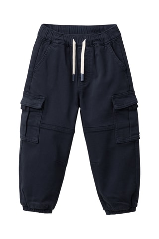 Pantalon cargo - Bleu marine