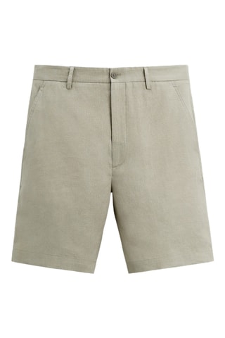 Short en lin - Beige