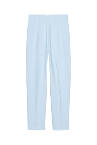 Pantalon taille haute - Ciel