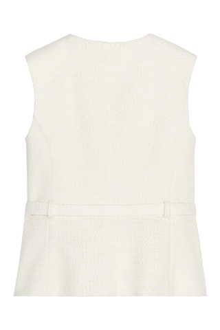 Gilet sans manches - Blanc