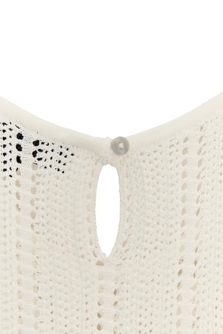 Robe midi - Blanc