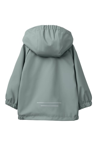 Imperméable à capuche - Vert d’eau