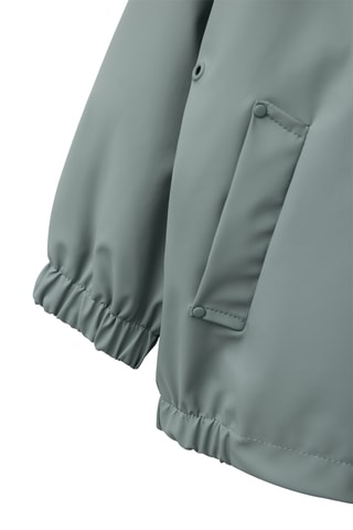 Imperméable à capuche - Vert d’eau