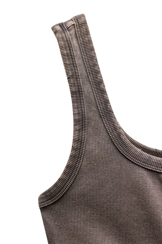 Crop top - Marron