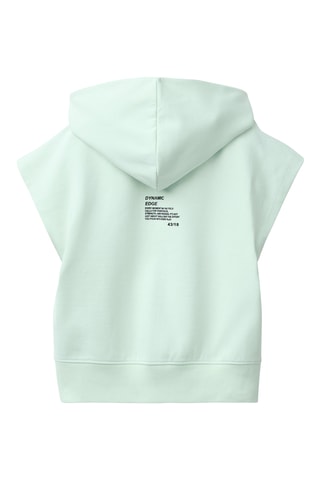 Veste à capuche - Vert d’eau