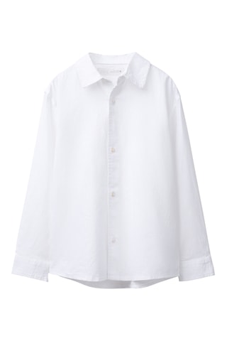 Chemise en lin - Blanc