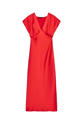 Robe midi - Rouge