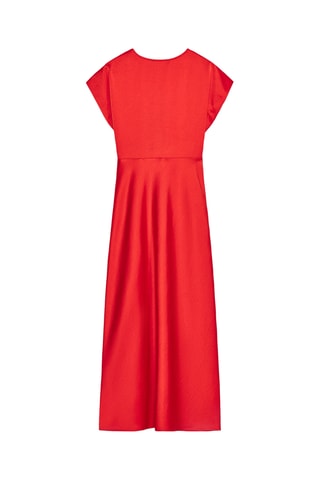 Robe midi - Rouge