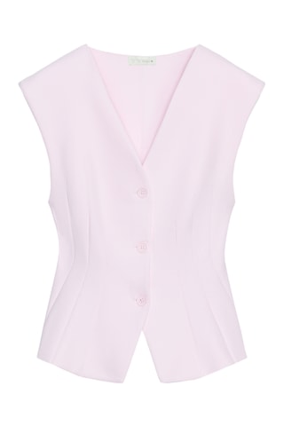 Gilet de costume - Rose