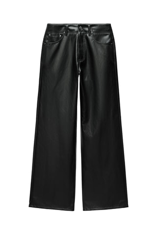 Pantalon straight - Noir