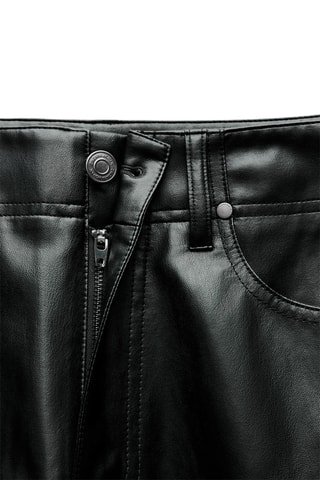 Pantalon straight - Noir