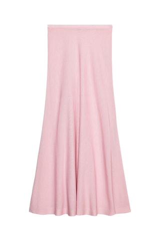 Jupe midi - Rose poudré