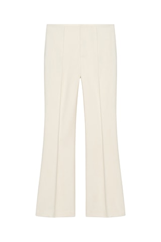 Pantalon flare - Ecru