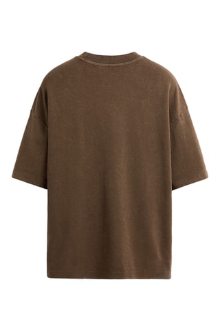 T-shirt relaxed - Marron