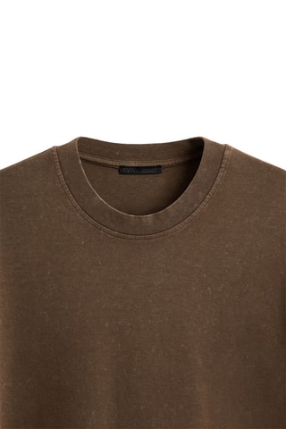 T-shirt relaxed - Marron