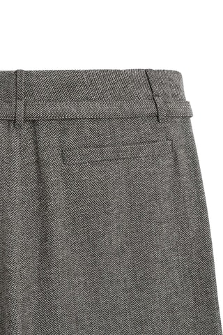 Pantalon en laine - Gris foncé