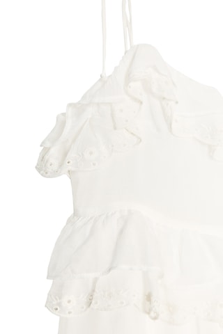 Robe volantée - Blanc