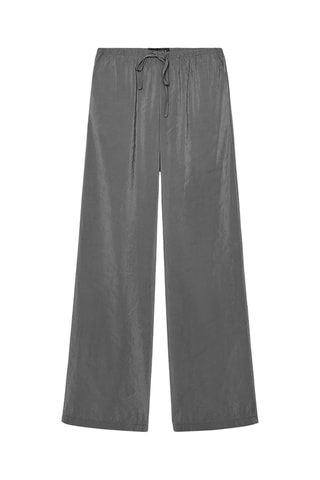 Pantalon palazzo - Gris foncé