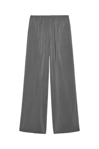 Pantalon palazzo - Gris foncé