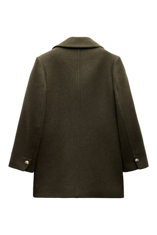 Manteau en laine - Kaki