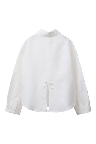 Chemise en lin - Blanc