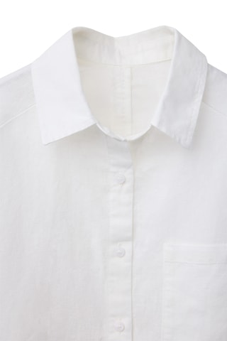 Chemise en lin - Blanc