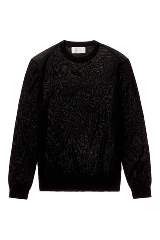 Pull en laine et cachemire - Noir