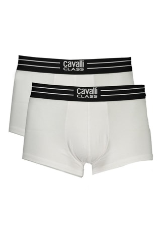 2 Boxers - Wit - Wit en zwart