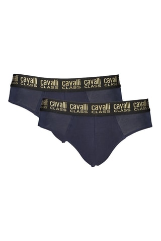 2 Slips - Marineblauw - Zwart, blauw en geel
