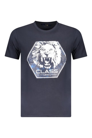 T-shirt - Marineblauw - Wit en blauw