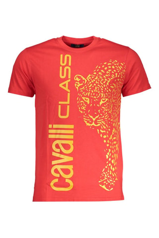 T-shirt - Rood - Rood en geel